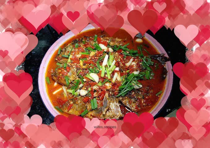 Spicy wild crucian carp