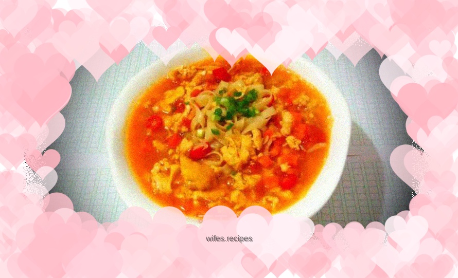 Tomato and egg noodles