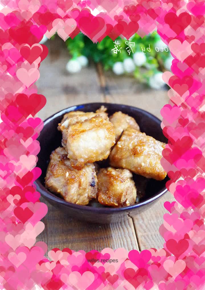 Fuel-saving version: Garlic Spare Ribs