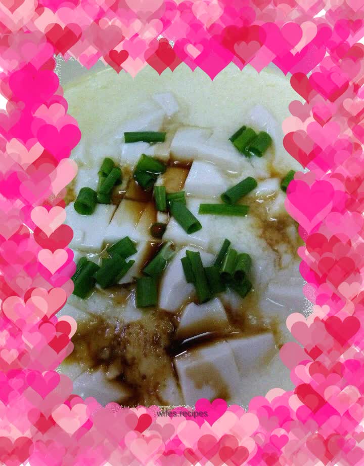 Steamed Egg with Tofu