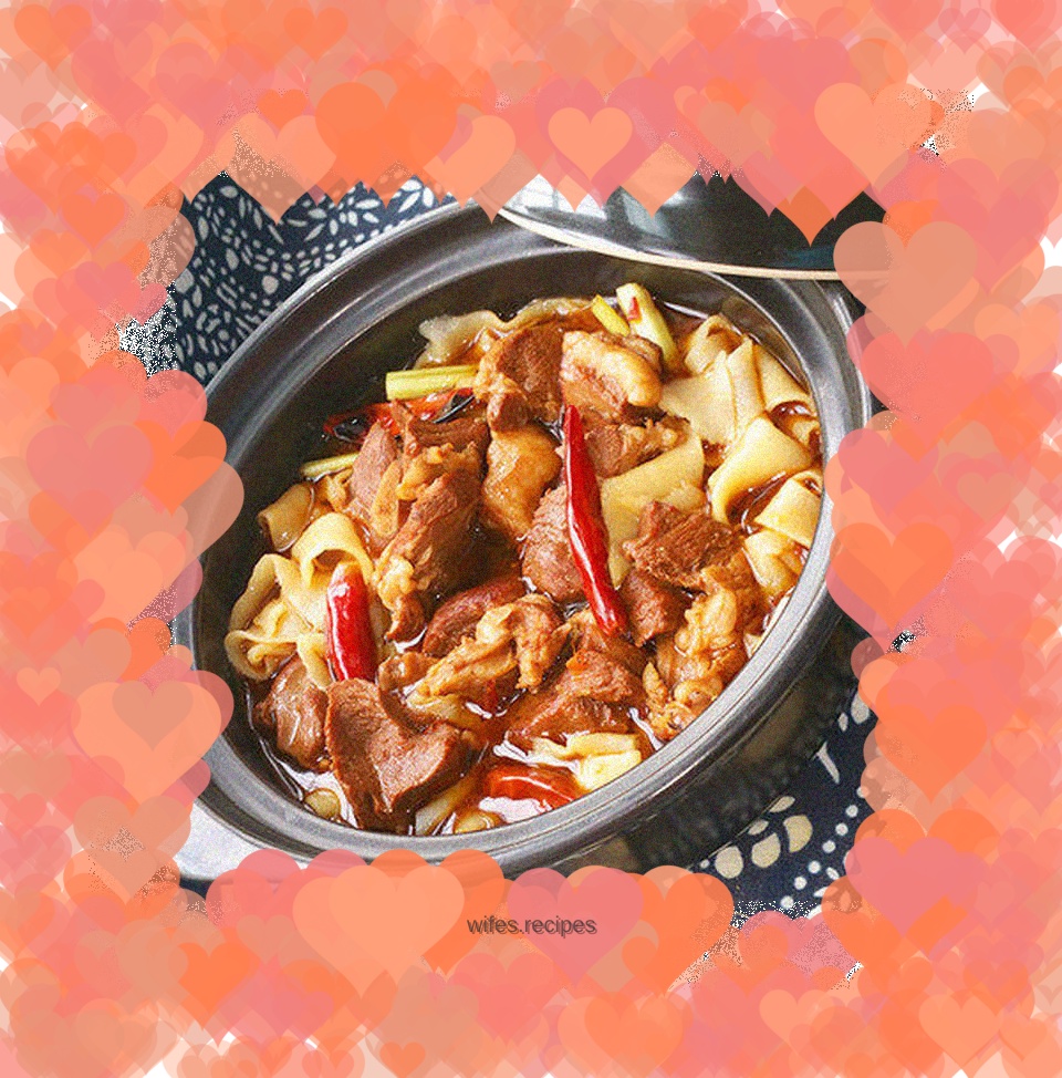 Noodles-braised mutton noodles