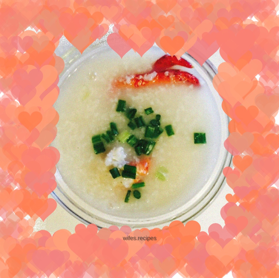 Lobster porridge