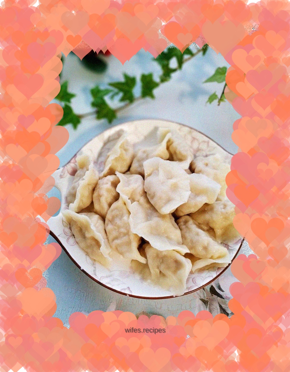 Lotus root meat dumplings