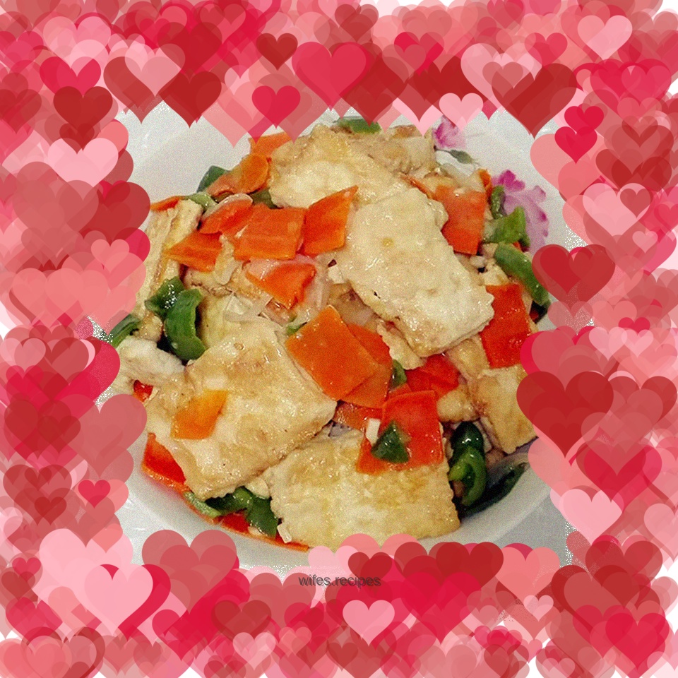 Homemade hotpot tofu