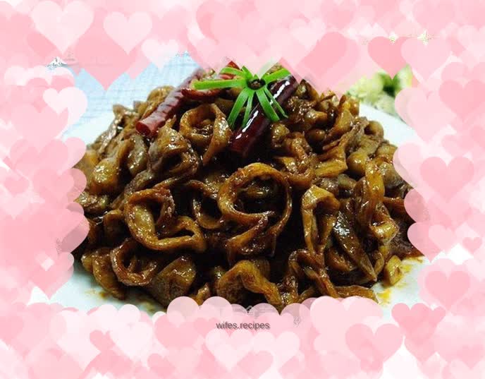 Sautéed Bean Sauce Sausage