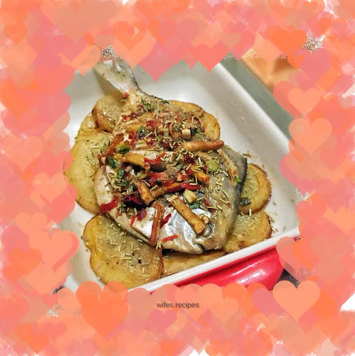 Mediterranean style grilled fish