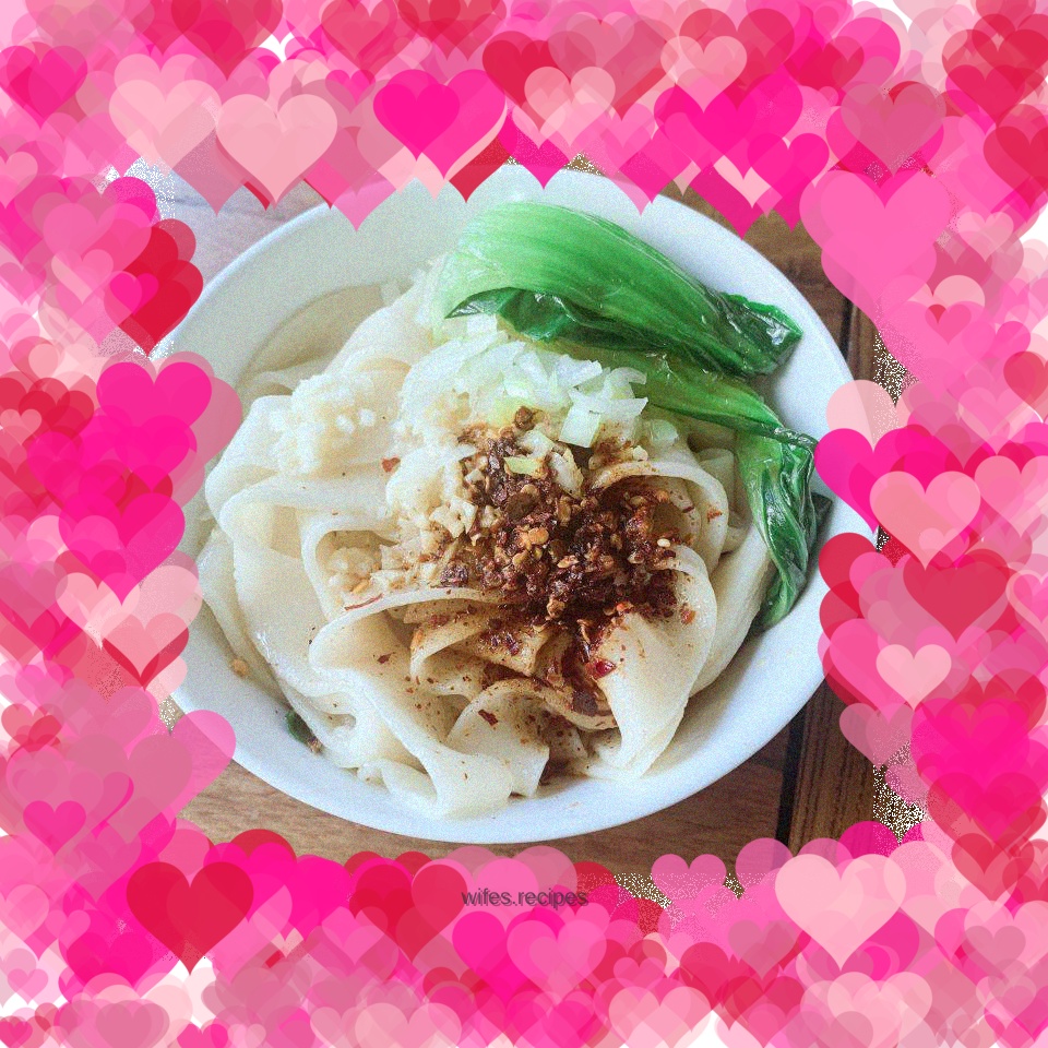 Grandma’s homemade fried noodles
