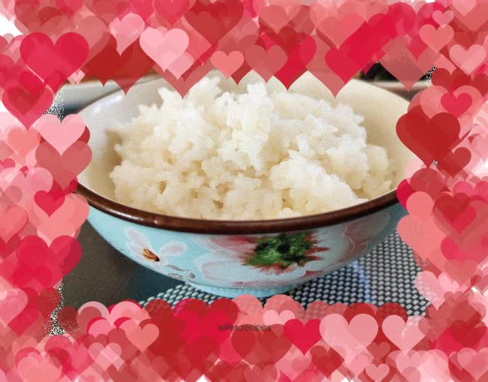 Steamed rice