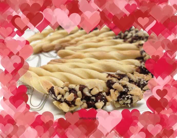 Chocolate Peanut Crumb Cookies