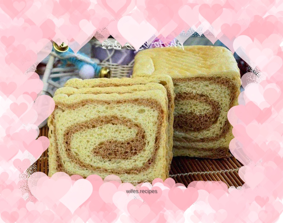 Cocoa Double Color Toast