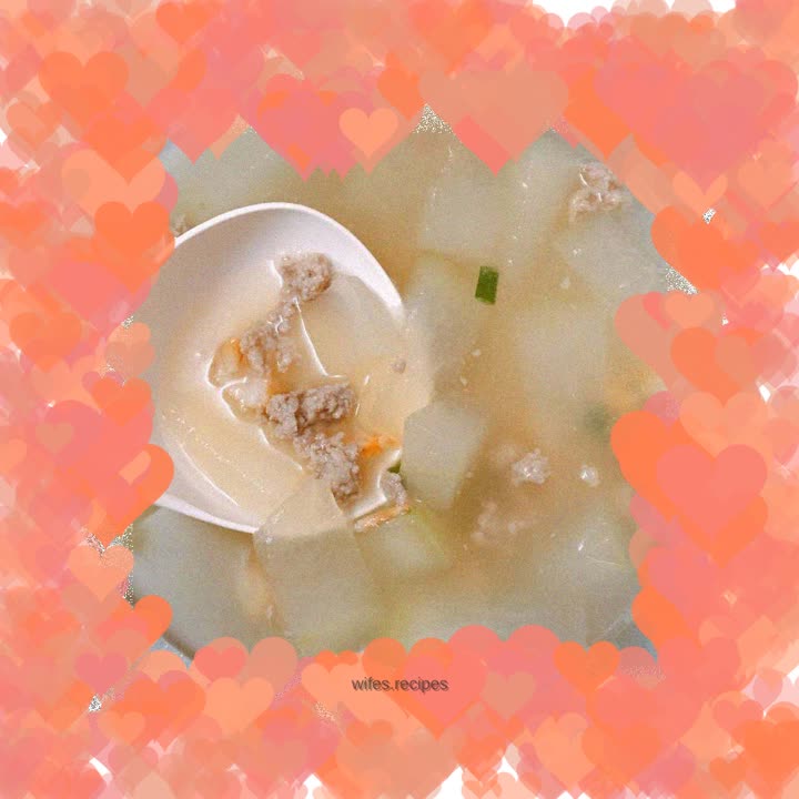Lean winter melon soup