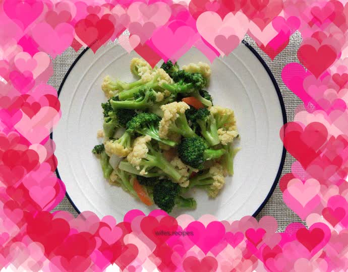 Vegetarian Fried Double Flowers