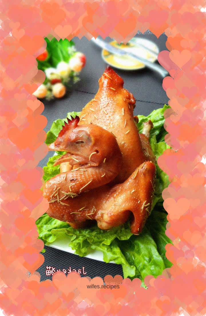 Rosemary roasted whole chicken