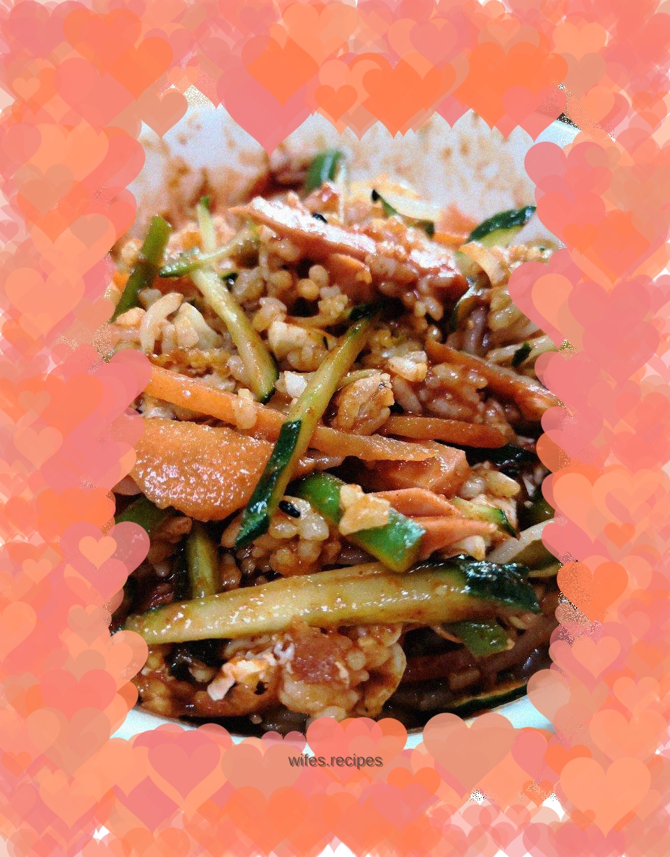 Varied rice—bibimbap