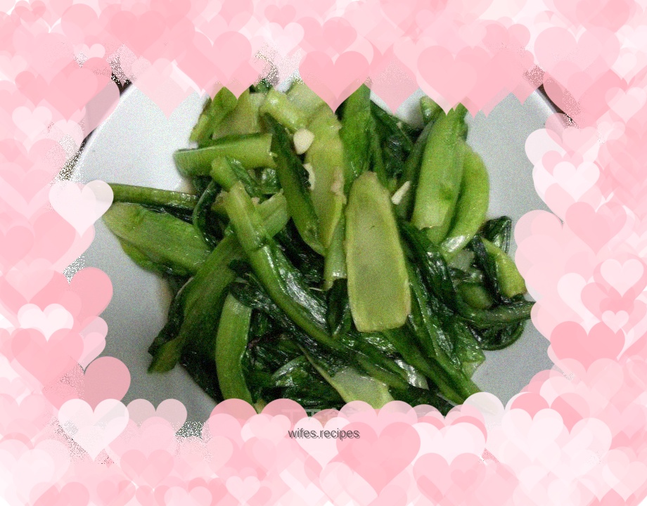 Garlic lettuce