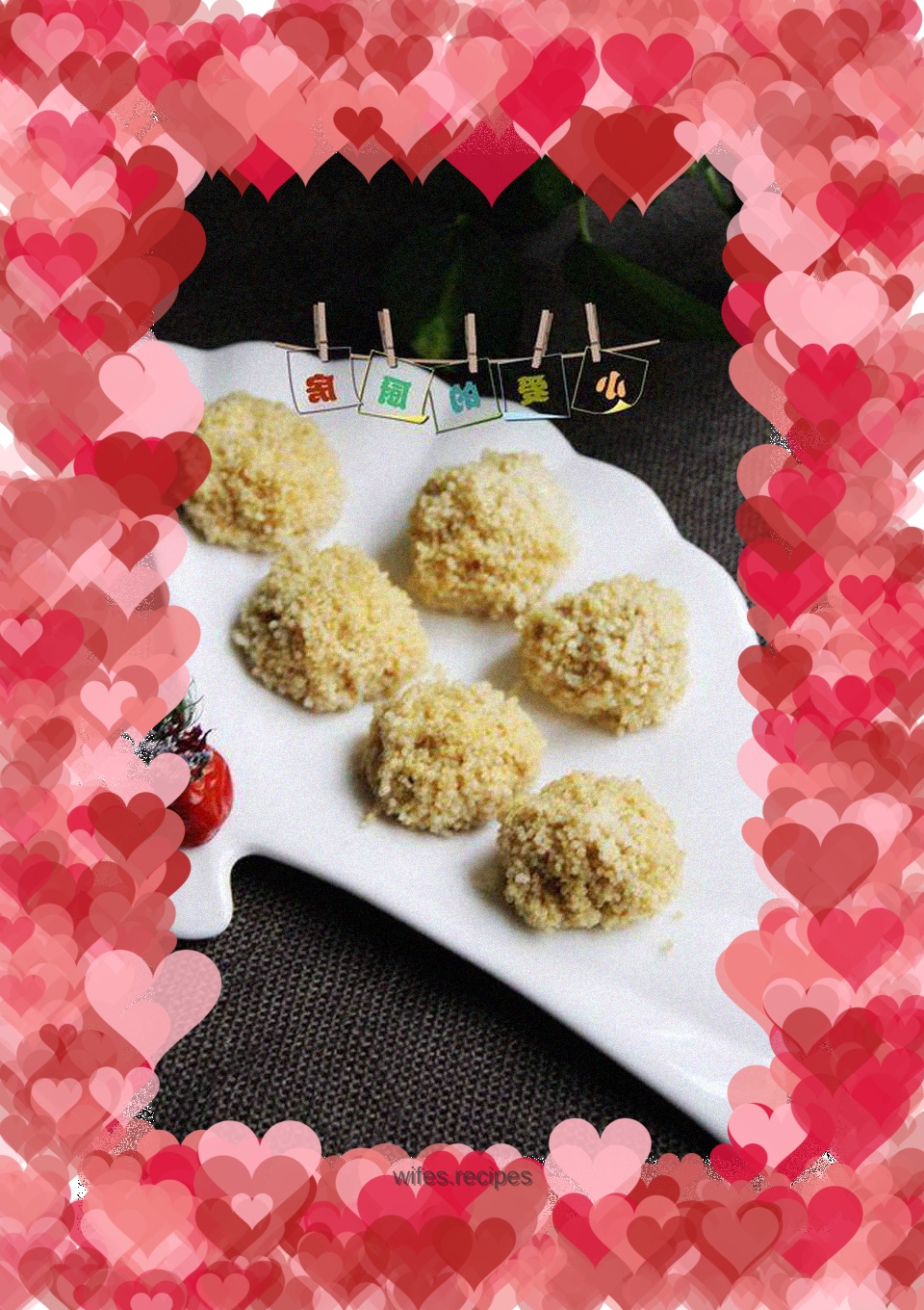 Millet, Tofu and Shrimp Balls