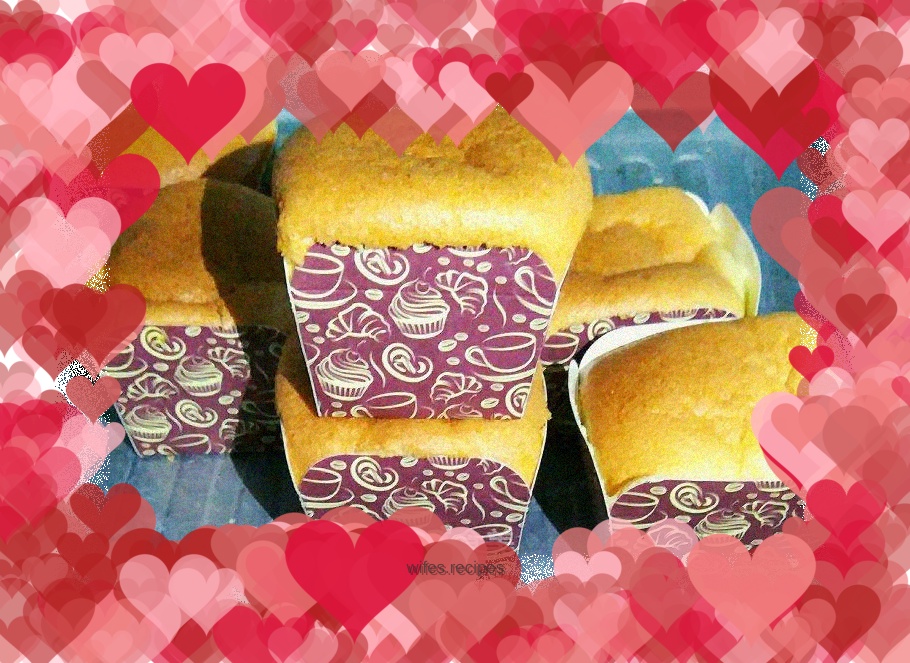 Cup chiffon cake