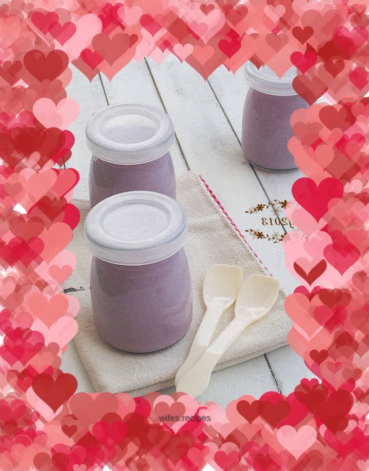 Purple sweet potato milkshake