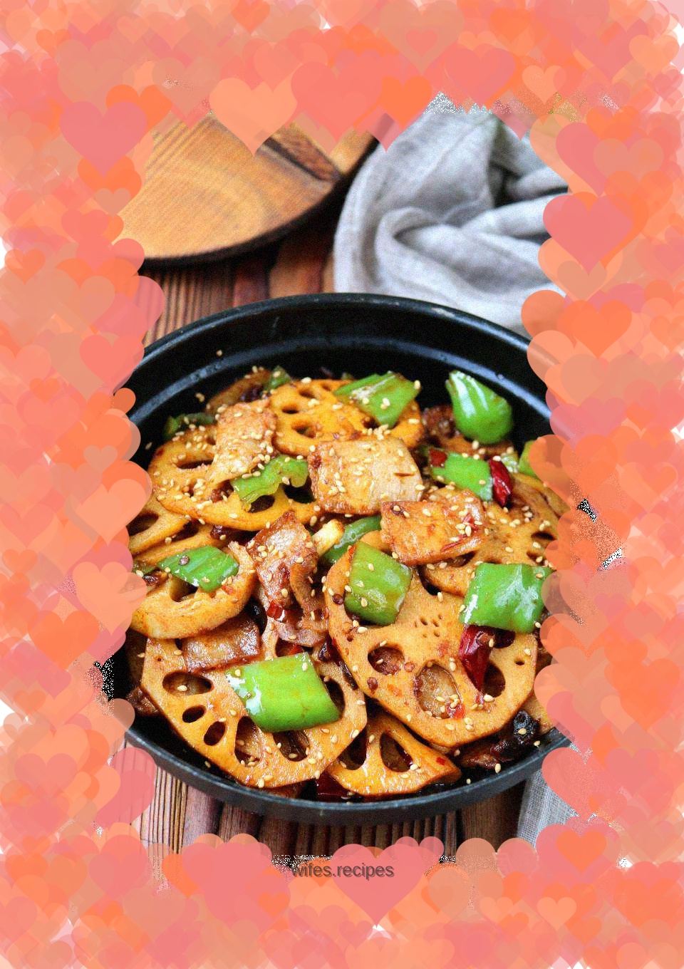 Lotus root and pork belly hotpot
