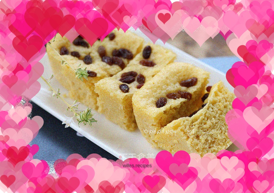 Cornmeal steamed cake