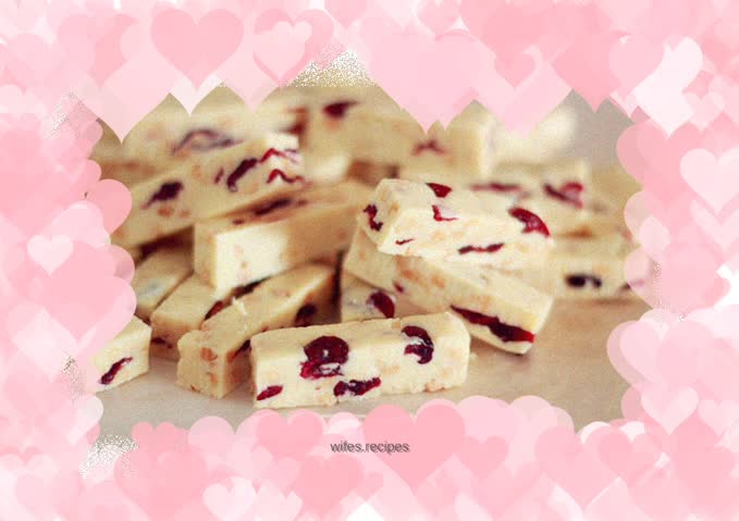 Peanut Cranberry Nougat