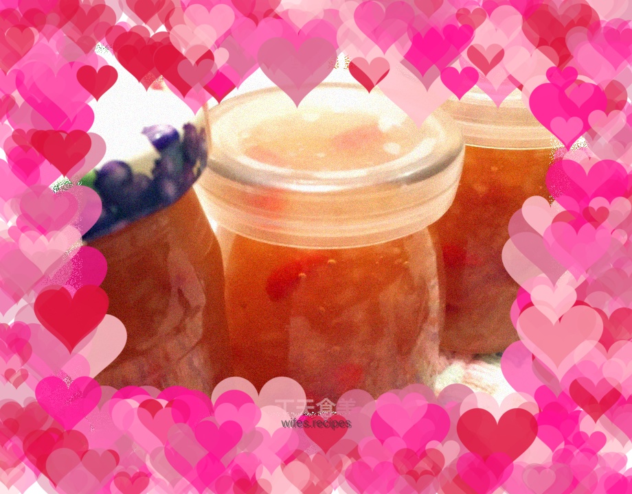 Rock sugar pear jam