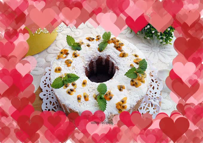 ~~【Yoghurt Cocoa Chiffon Cake】