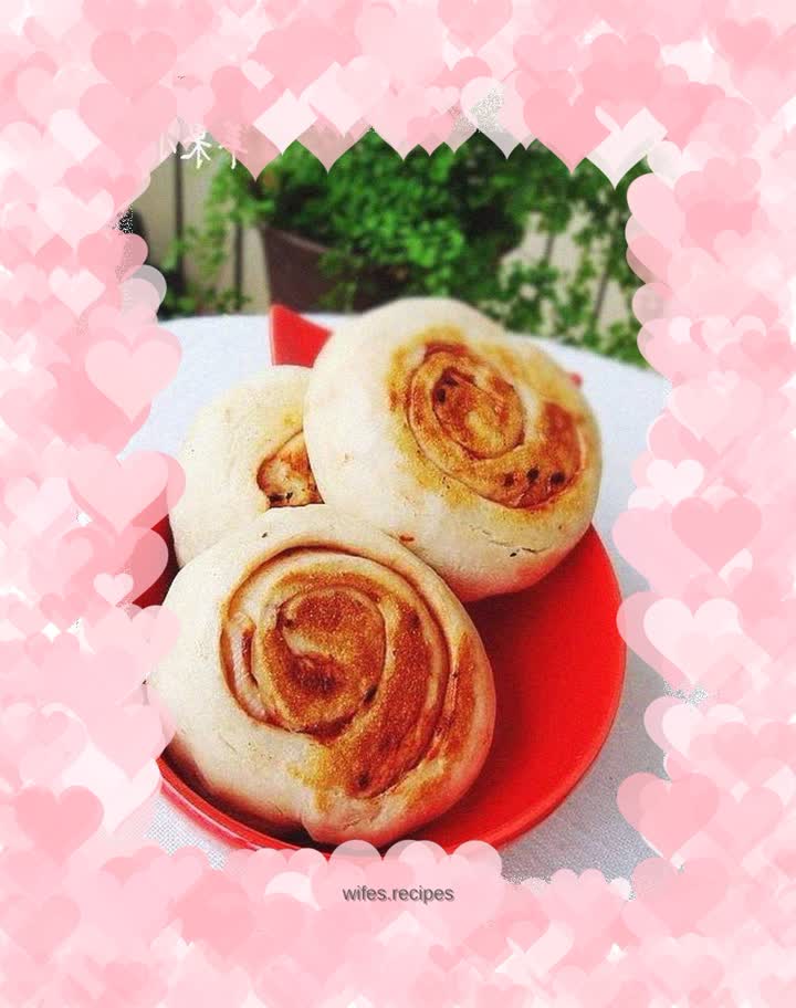 Fermented bean curd and scallion pancakes