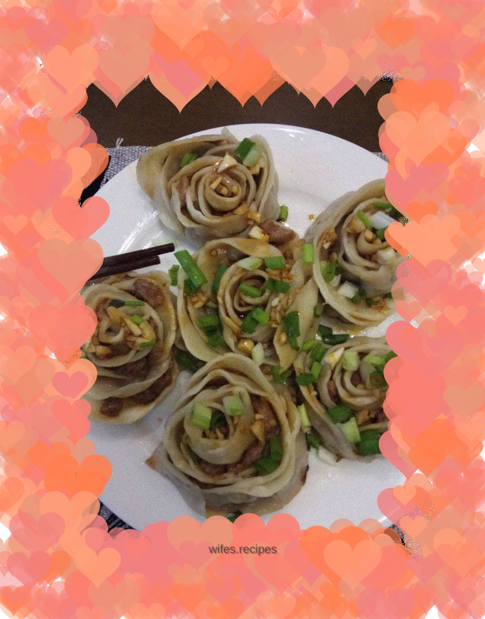 Rose Fried Dumplings