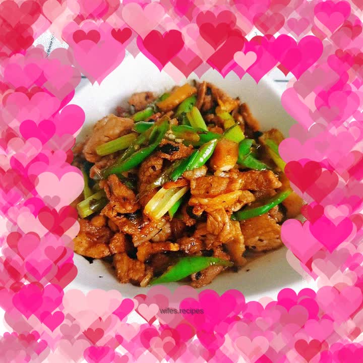Stir-fried pork