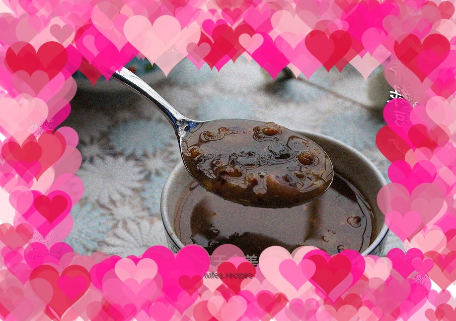 Kelp and mung bean paste