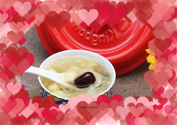 Kunbo Casserole Tremella Lotus Seed Soup