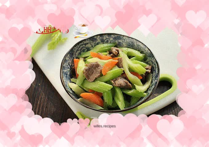 【Hubei】Stir-fried beef with celery