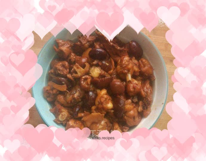 Braised Chicken with Mushrooms