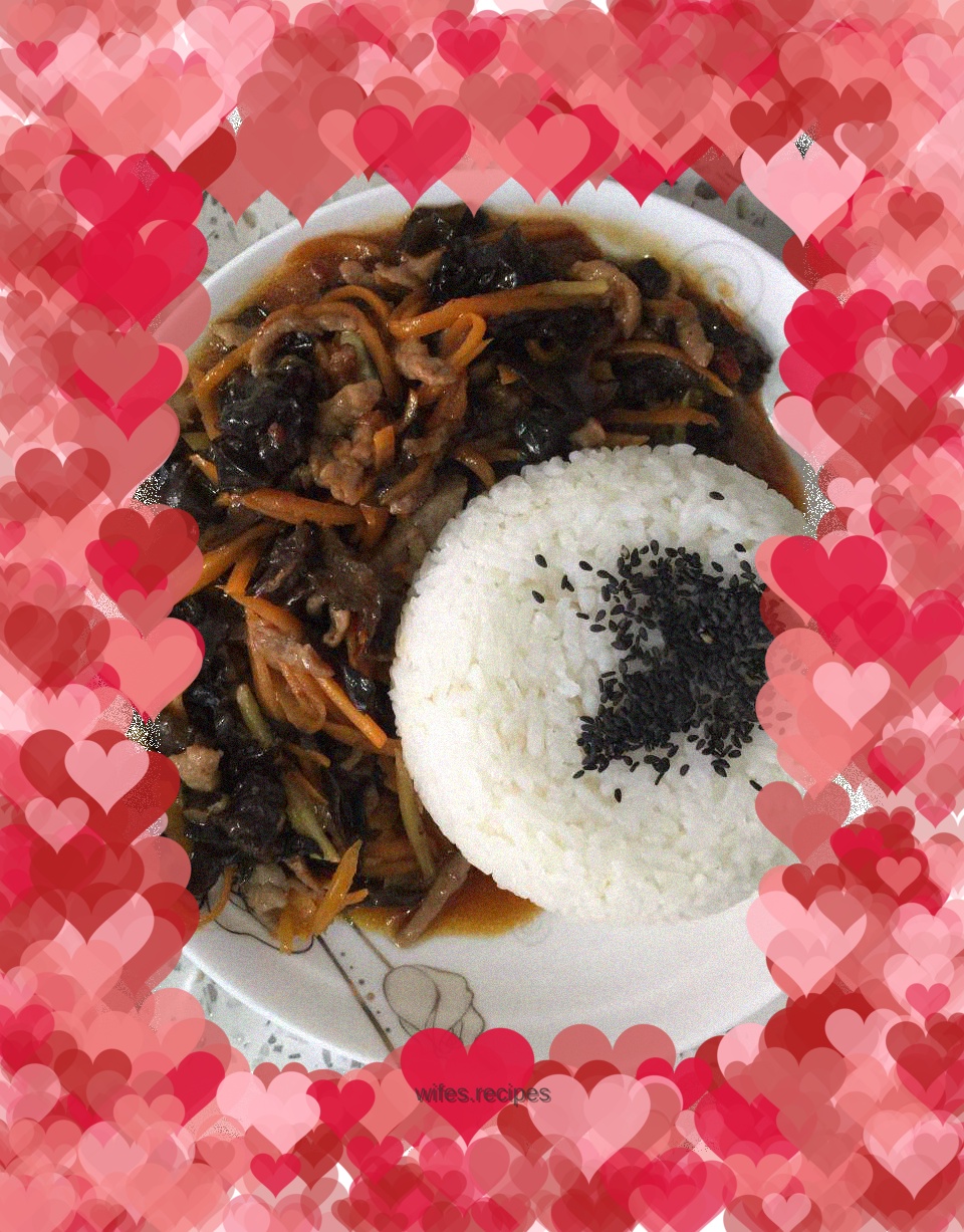 Fish-flavored shredded pork