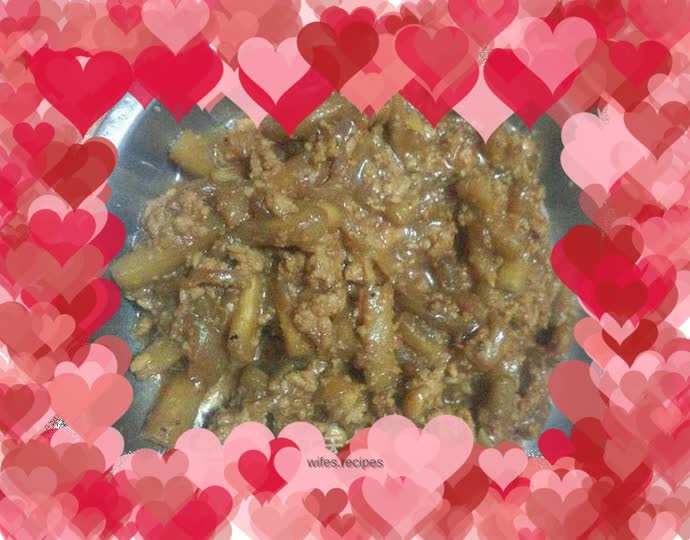 Braised fish-flavored eggplant