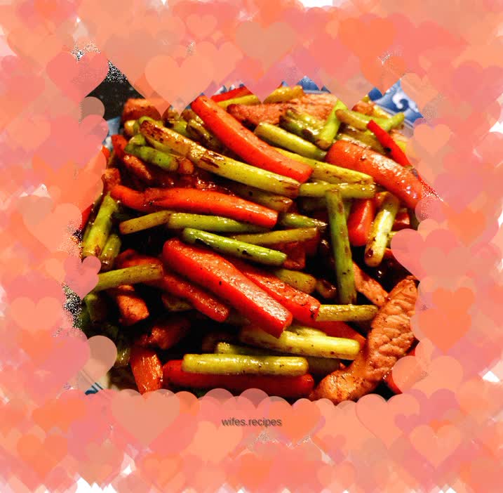 Fried garlic sprouts