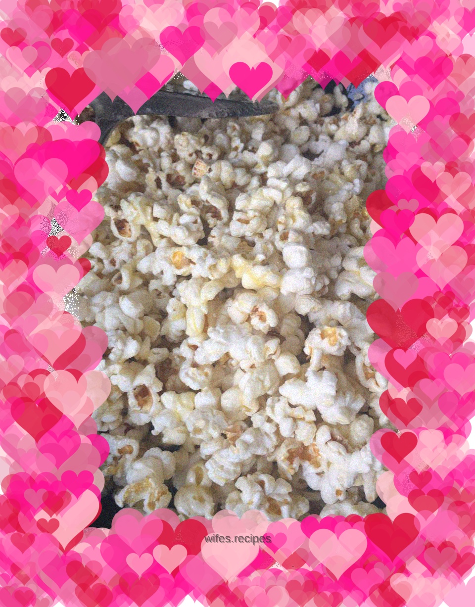 Buttered popcorn