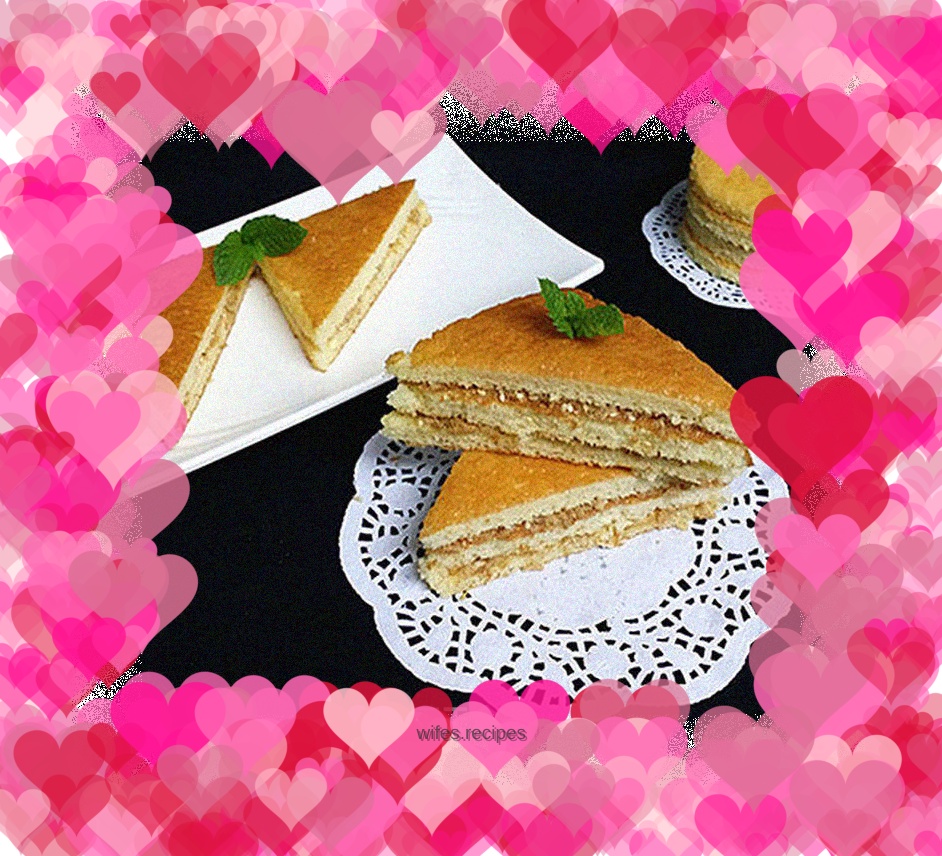 Yogurt Sponge Cake Sandwich