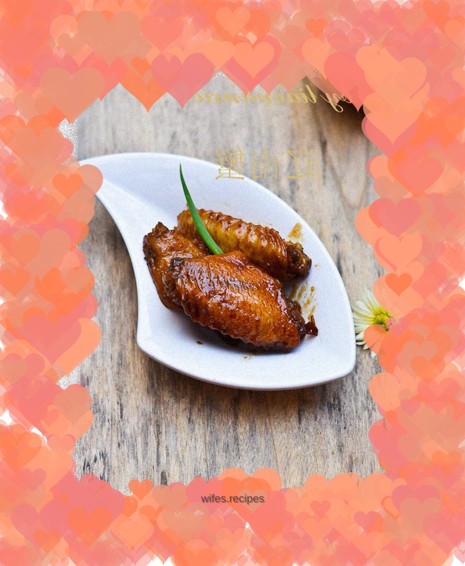 Garlic roasted chicken wings