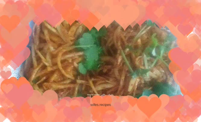 Korean mixed platycodon