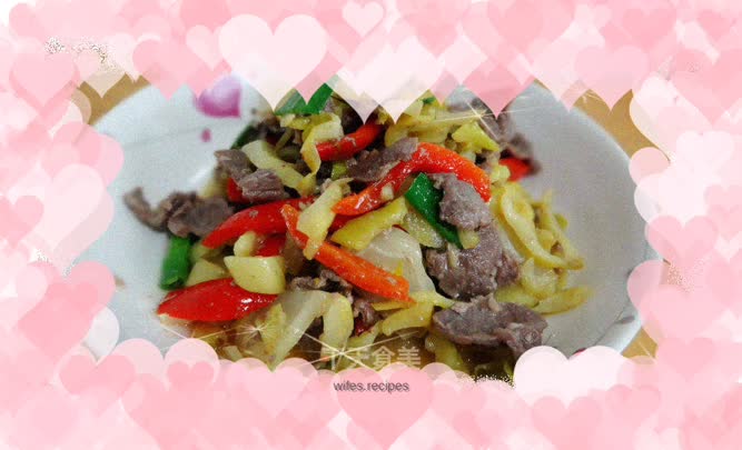 Sauerkraut and beef
