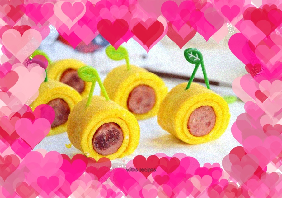 Sausage Thick Egg Omelette