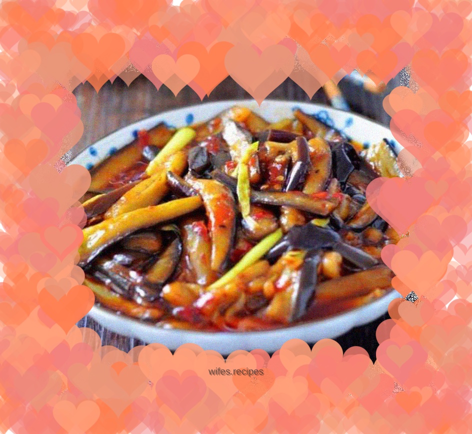Simple home-cooked stir-fried fish-flavored eggplant