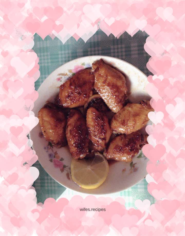 Lemon Coke Chicken Wings