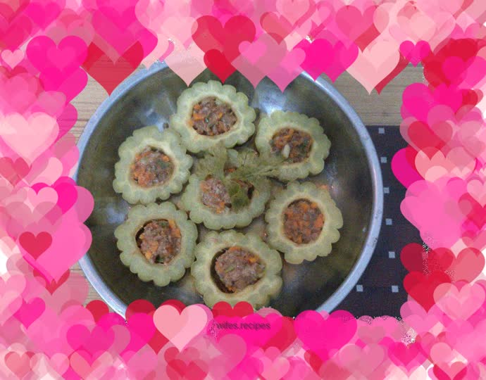 Steamed Stuffed Bitter Melon