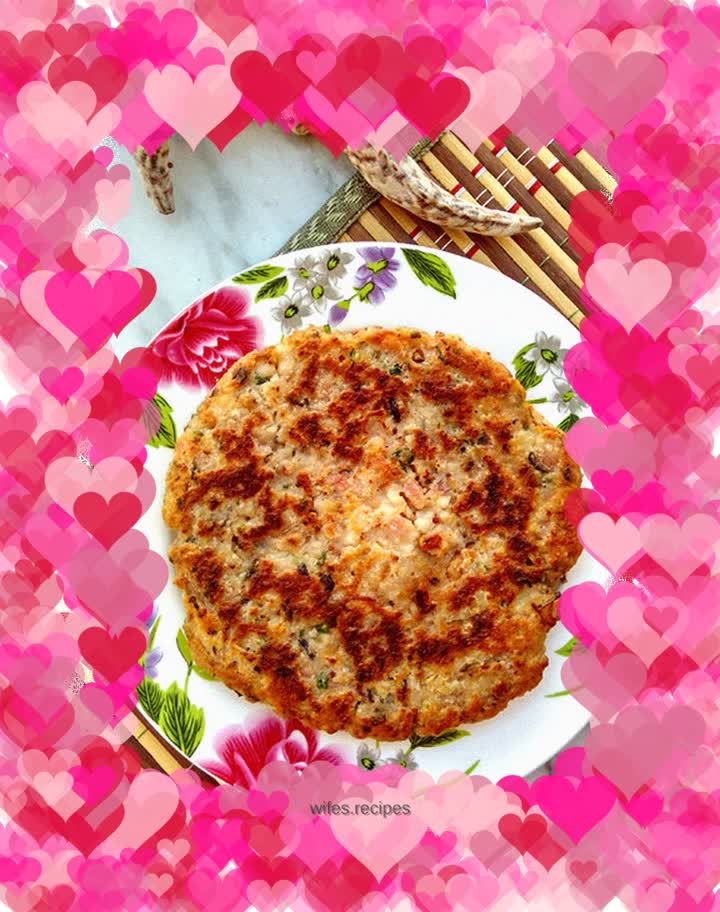 Minced Pork and Taro Pancakes