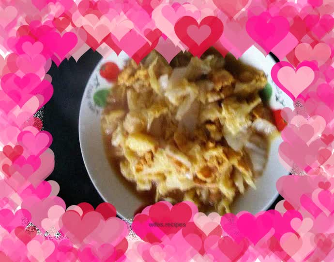 Egg and cabbage