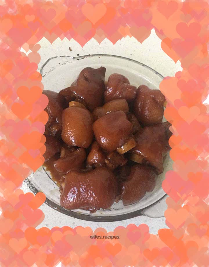 Homestyle Braised Pork Trotters