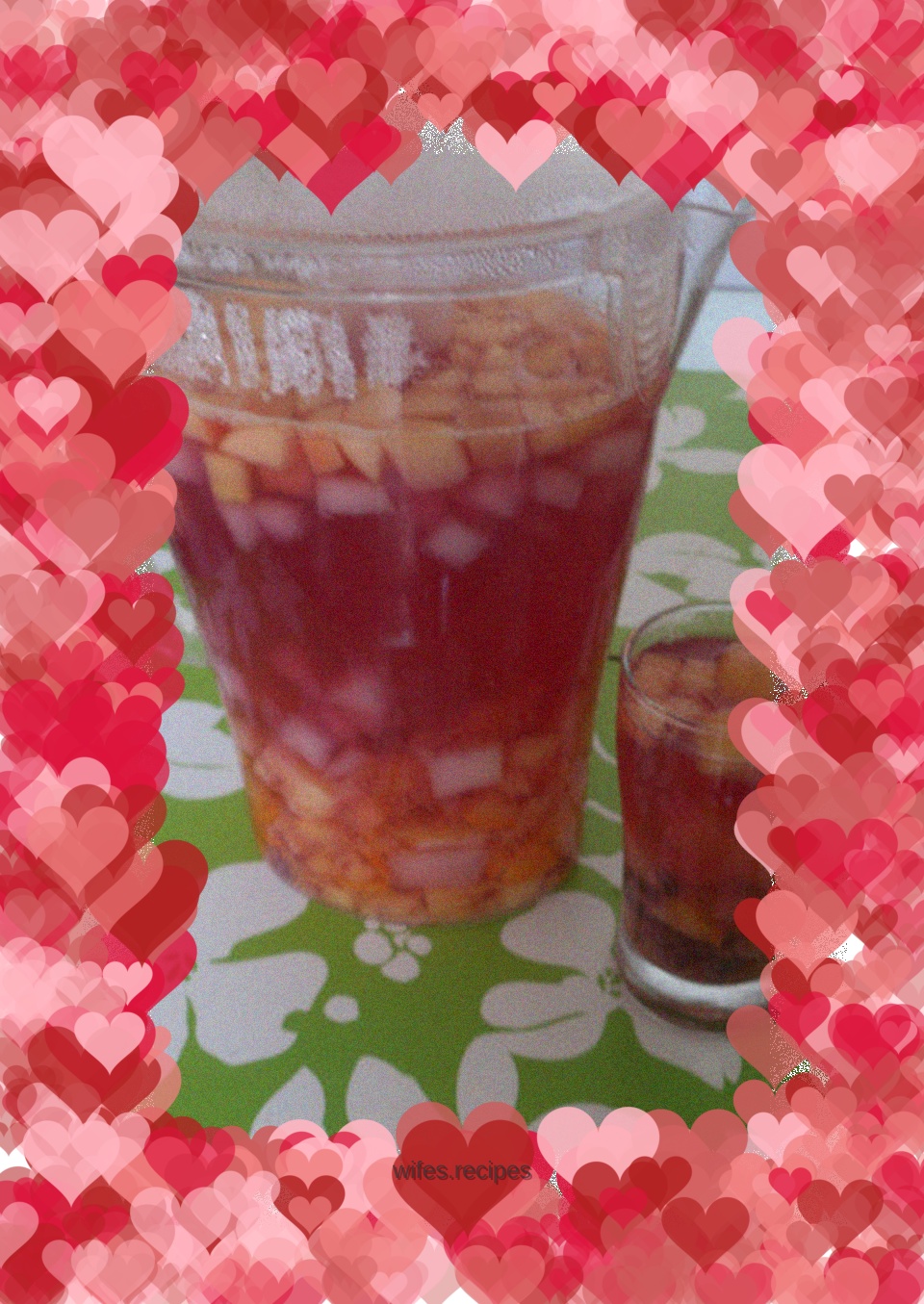 Homemade delicious fruit jars